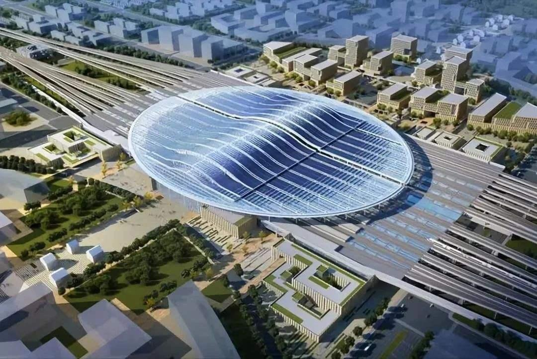 雄安高铁站和足球场远吗,雄安高铁站相当于多少个足球场