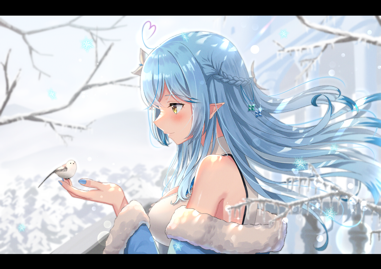 【p站搬运】二次元角色:雪花ラミィ(雪花菈米)【虚拟you tuber】 高清