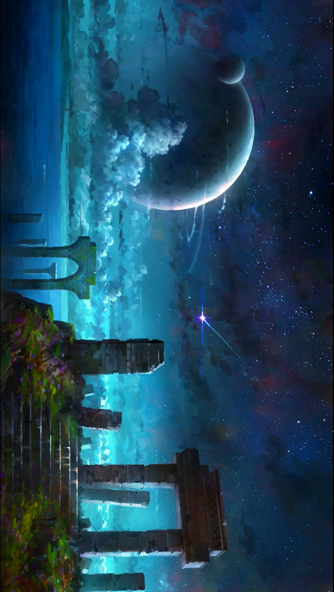 动漫壁纸#愿你眼里的星星 温柔泛滥 温柔至极.