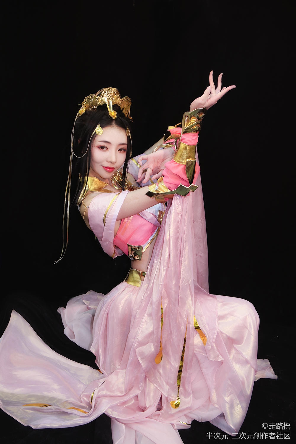 盘点知名coser第六期走路摇