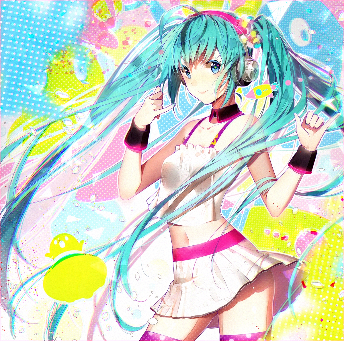 动画 动漫资讯 初音未来高清美图壁纸 废话不多说,直接上图.