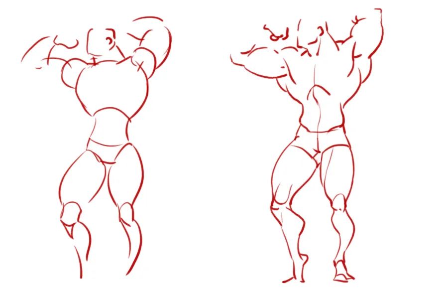 画画的春哥:如何画出猛男诱人的肌肉感?