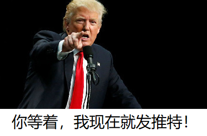 我们可以说:特朗普这个人说起话来丝毫没有总统的严谨性.