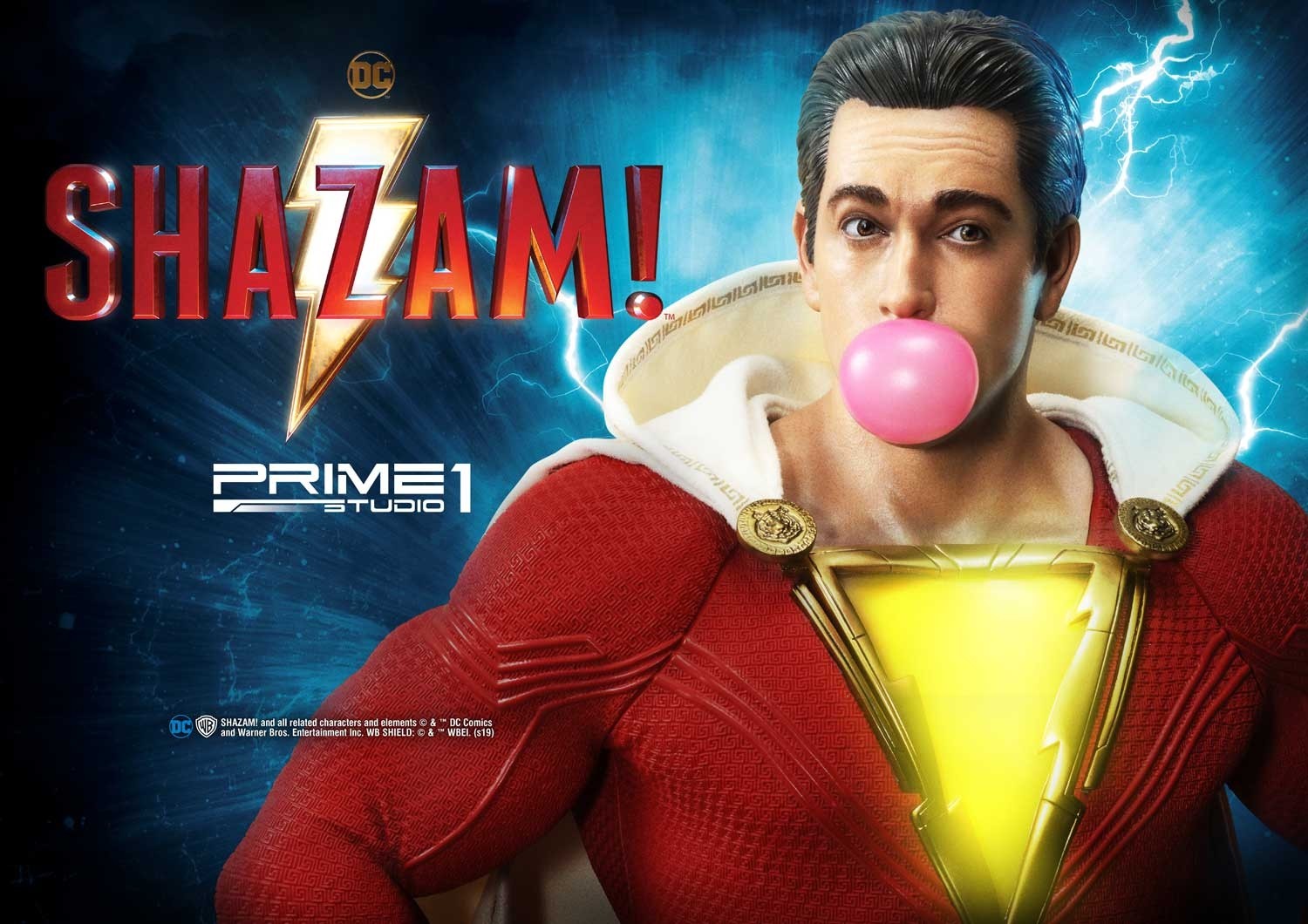 prime 1 studio将推出一款dc电影《雷霆沙赞》版沙赞雕像