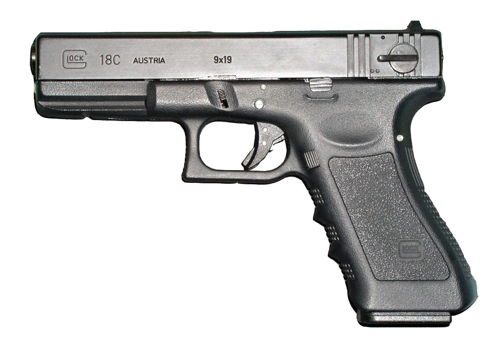 glock-18是在glock-17基础上研制的全自动冲锋手枪,设计为军警特种