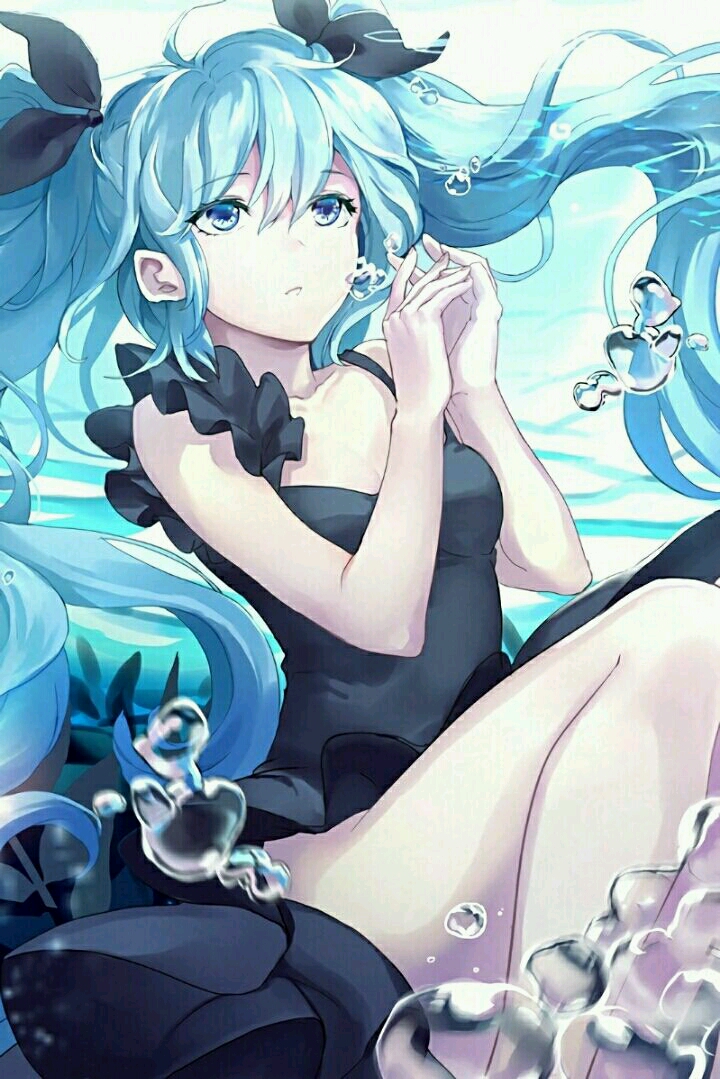 初音未来 高清壁纸 深海少女