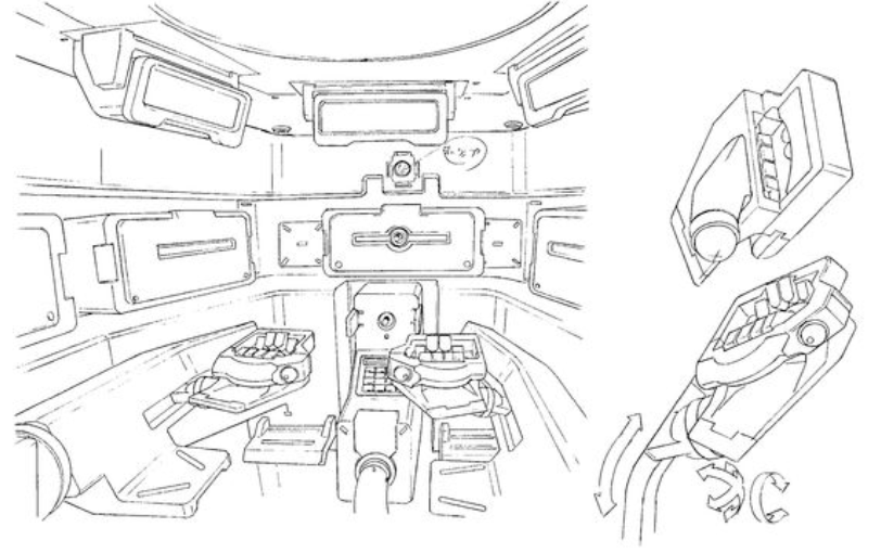 驾驶舱内部视图