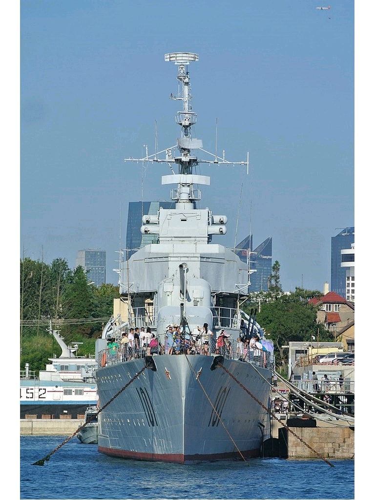 鞍山号驱逐舰模型制作部分考证材料