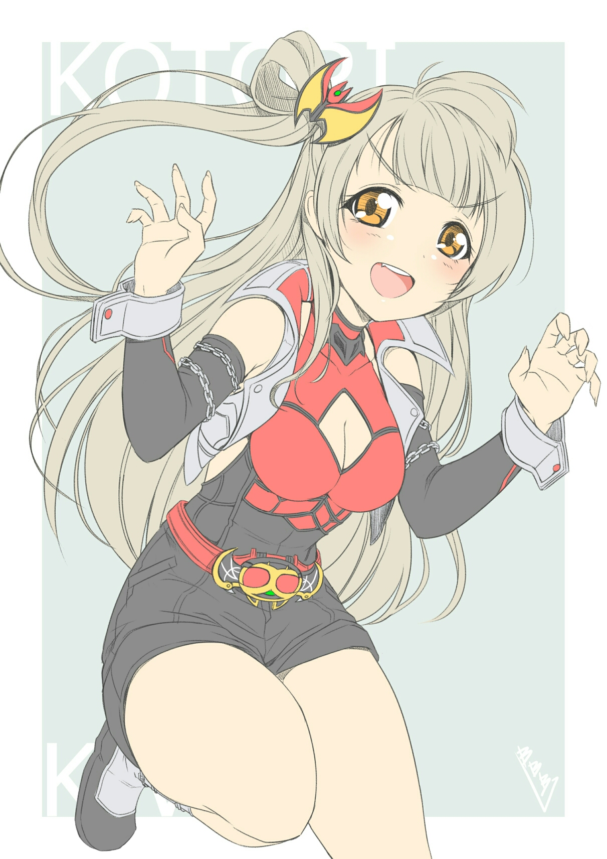 仮面ライダー娘化图集