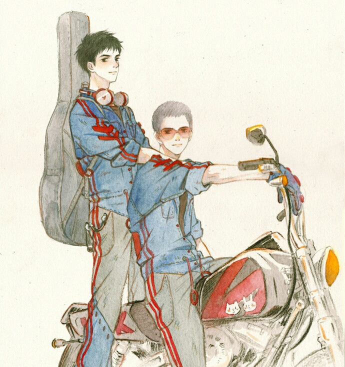 《撒野》同人图