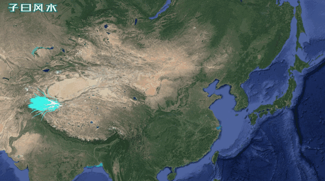 昆仑山为何被称为万龙之主?中国三大龙脉风水图!