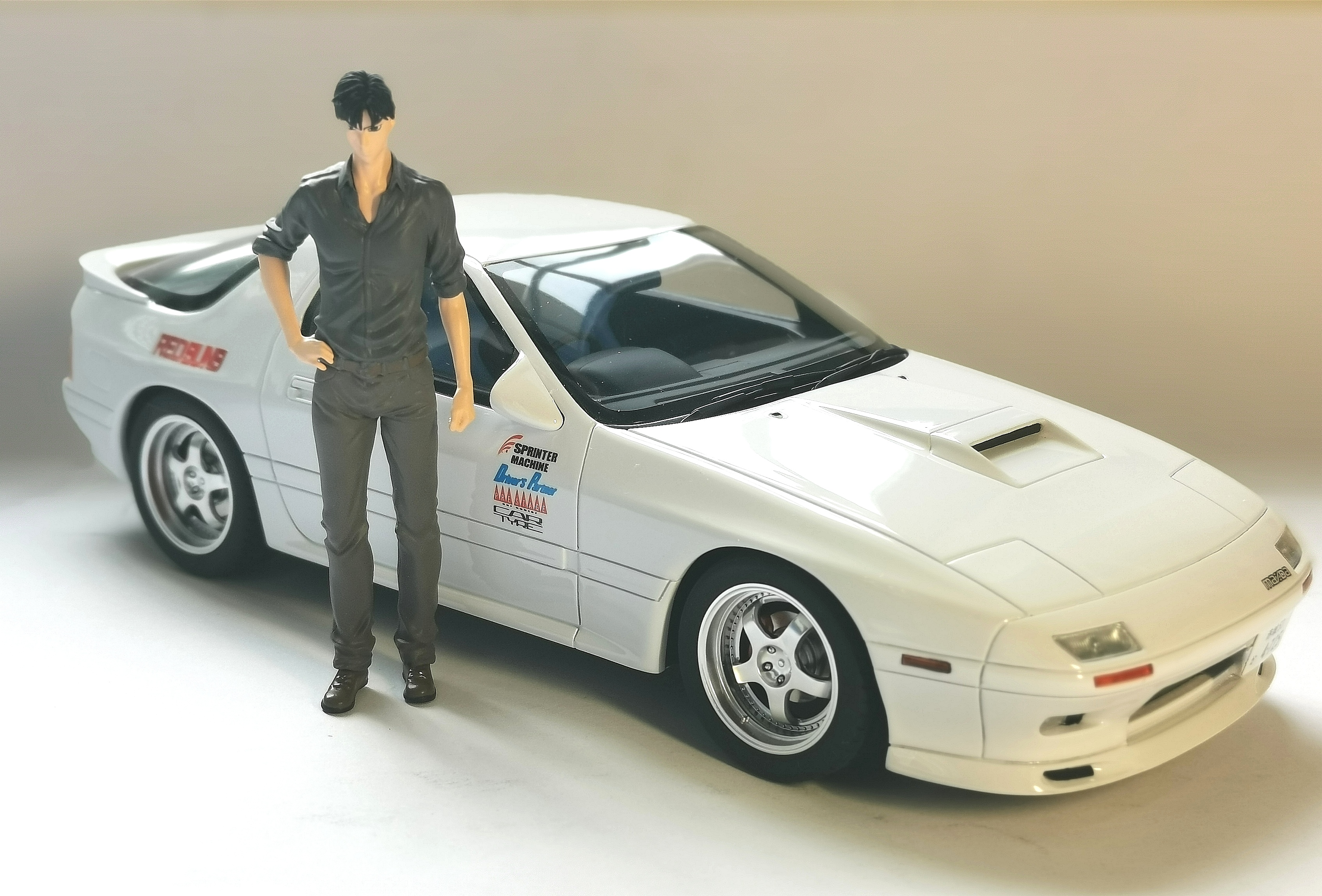 《头文字d legend3:梦现》的mazda savanna rx-7 fc3s模型