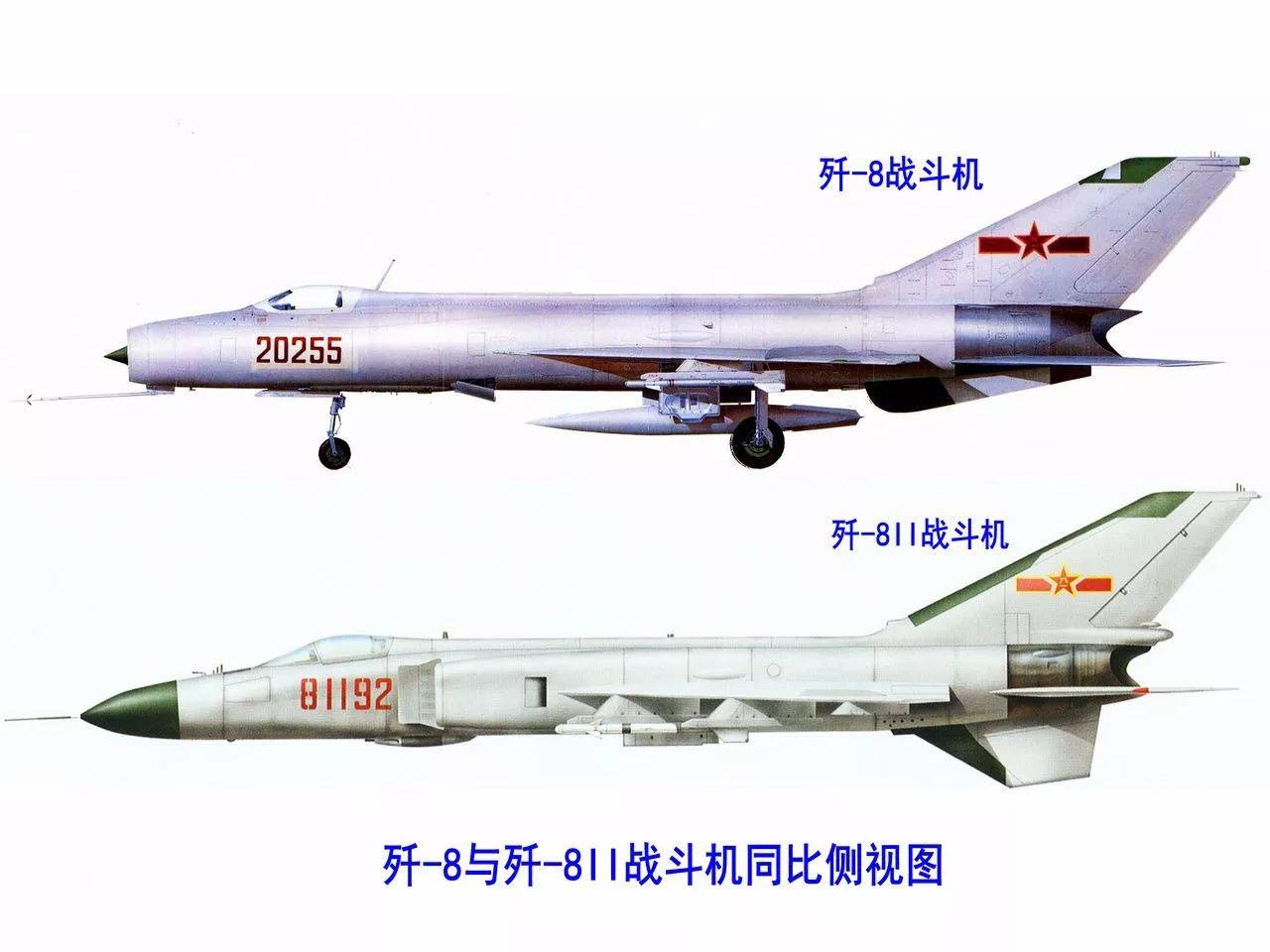中国空军发展史—歼8 歼8ii机尾下部安装可折叠腹鳍,结构与米格-23