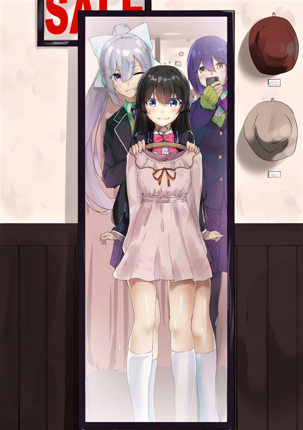 樋口枫&月ノ美兎 纯白
