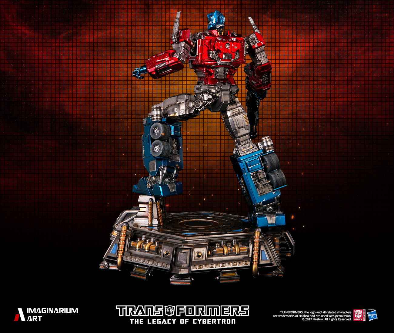 imaginarium art《变形金刚》legacy optimus prime 擎天柱 雕像 开售