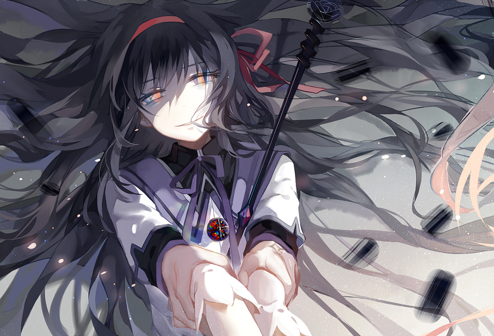 《魔法少女小圆》晓美焰 动漫壁纸美图分享