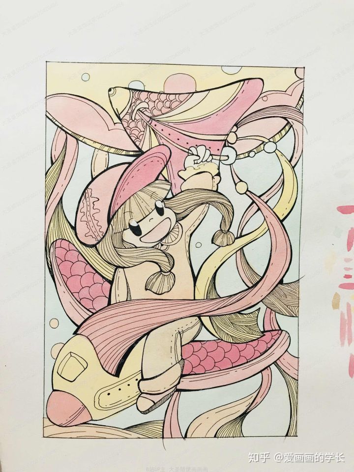 如何画好考研装饰画,考研海报设计 专升本装饰画 专升本命题设计 创意