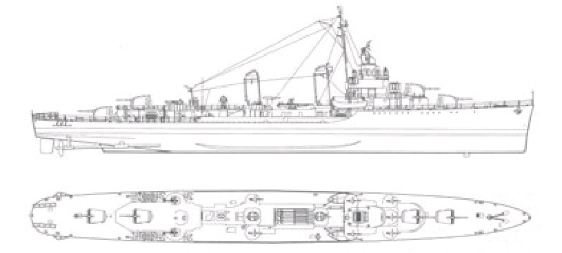 美国海军驱逐舰介绍四本森级格里维斯级