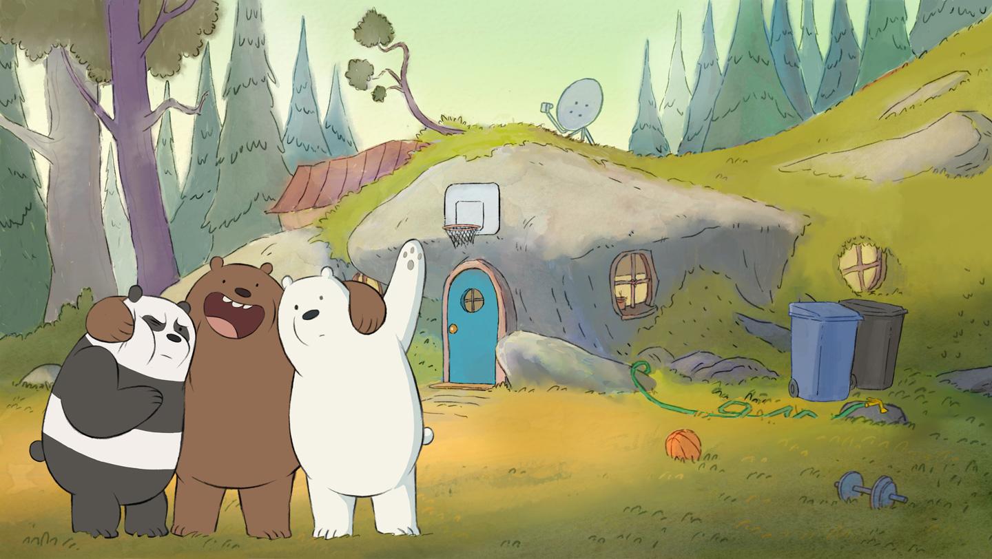 《咱们裸熊》中的3只萌熊的童年故事,温暖和悲伤同在