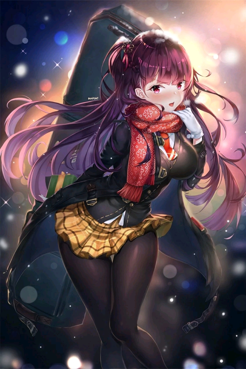 黑,白,丝,过膝袜,超可爱二次元美少女,萌,二次元!【第二十九期】