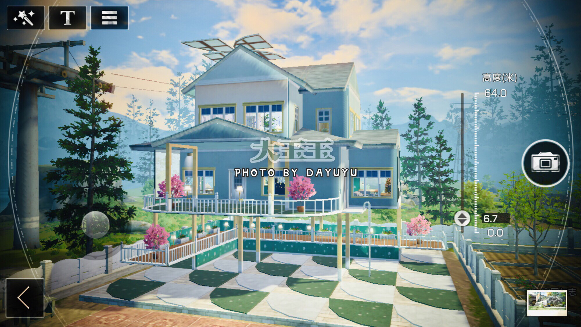 明日之后建筑 《蓝澜小屋》大波新壁纸
