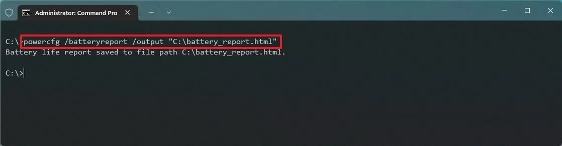 如何在Windows 11中检查电池健康状态？  第1张