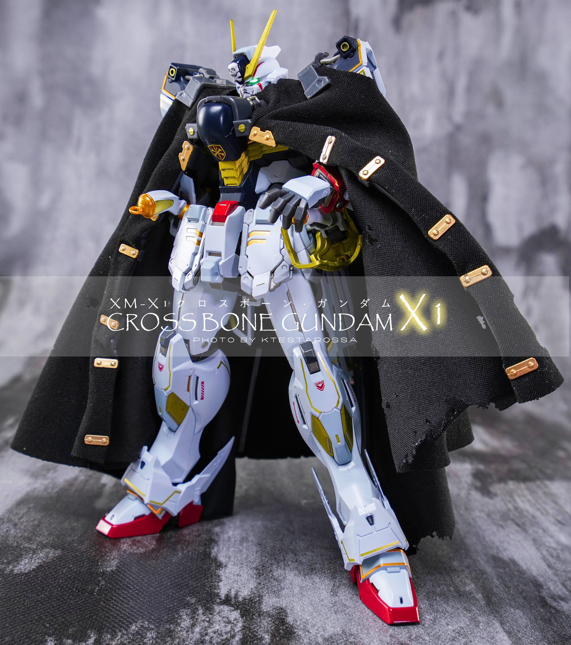 【模型美图】这件披风,即为强者的象征!万代metal build 海盗高达x1