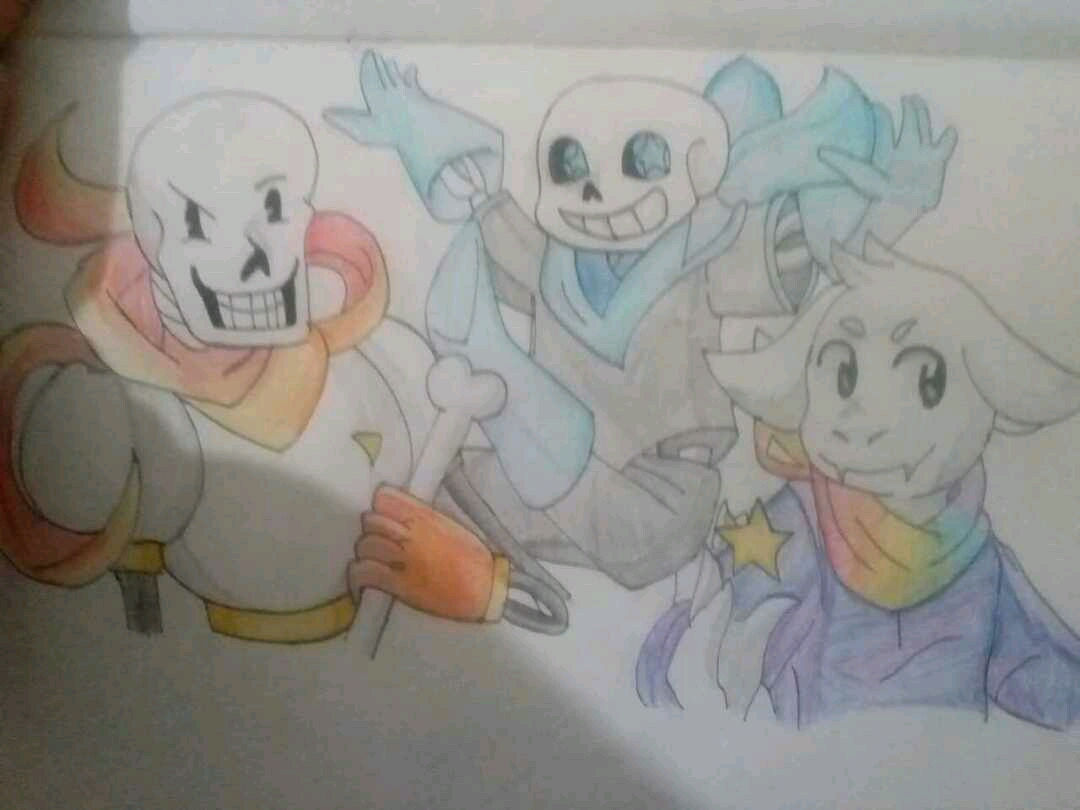 三重天使(生化武器) ink!sans 没错很渣 sanessss! 快暑假了对吧?