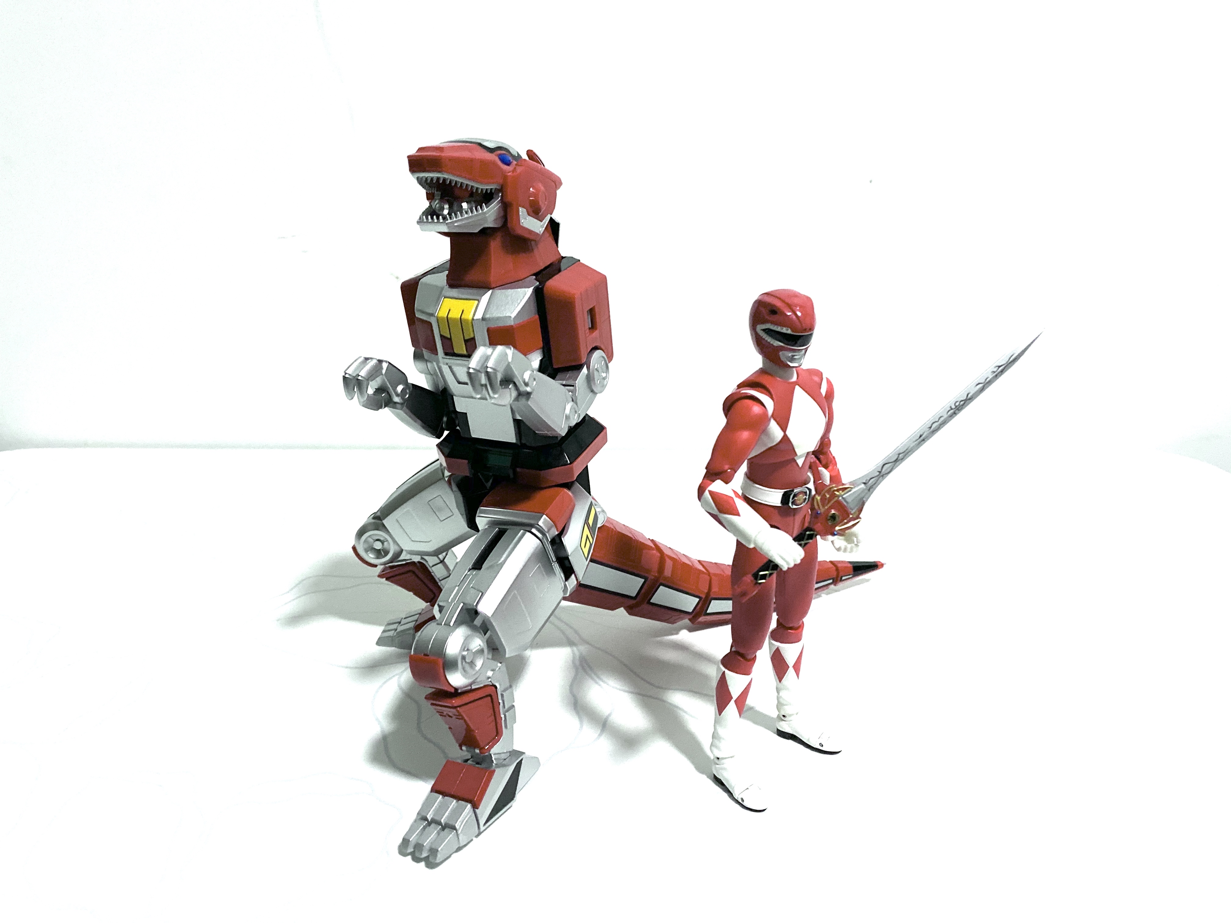 战队周边指南37 shf 恐龙战队兽连者 / mighty morphin power rangers