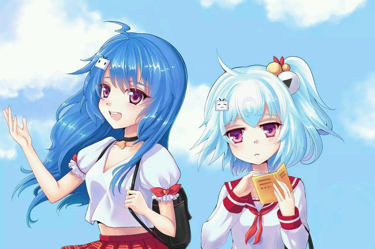 2233娘拜年祭图片壁纸,2233娘2021拜年祭壁纸 身高 160cm 生日8月16日 星座 狮子座 声优 柴刀娘木木(2015拜年祭)