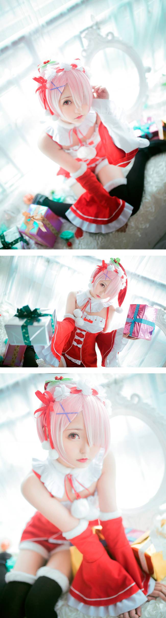 蕾姆拉姆圣诞cosplay cn:柯柯 hs怪老头