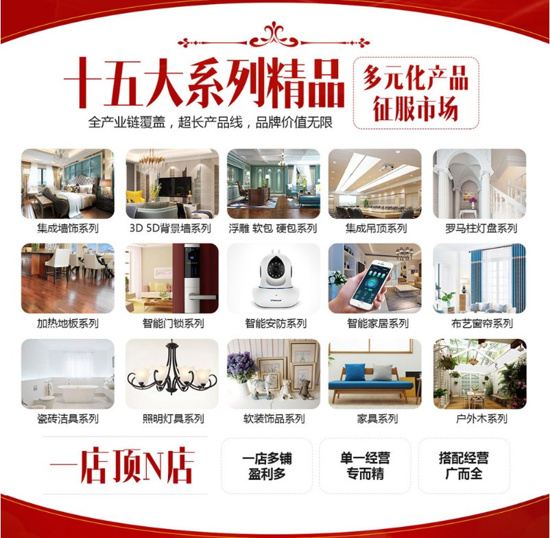 和荣企业全屋整装集成墙面给你一个幸福美满的家