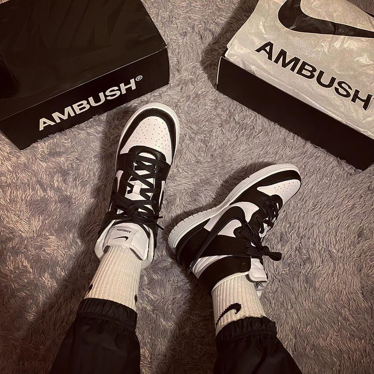 芝加哥,黑蓝"曝光",ambush x nike 联名新配色致敬 air jordan 1!