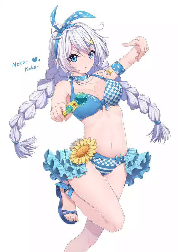 崩坏泳装写真 高清壁纸 夏天来了舰长你真的不买泳装送给我们吗?