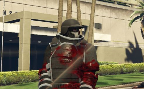 《gta ol》中玩家所能穿着的重型防弹装甲