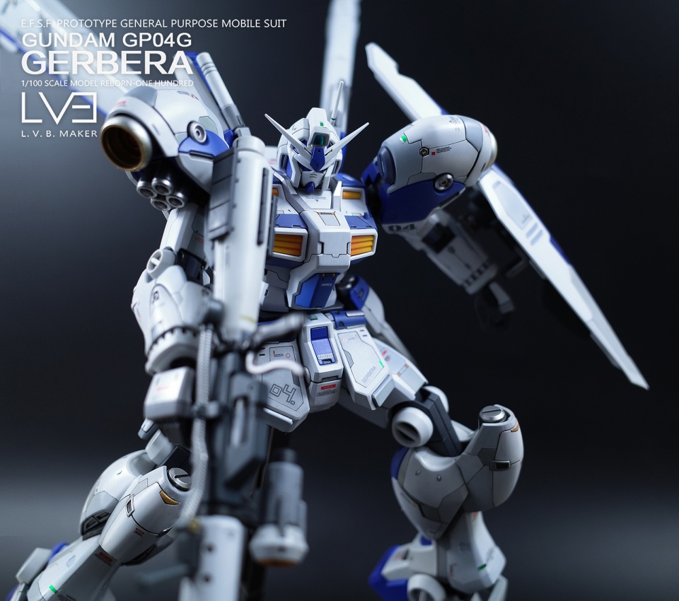 [小t高达秀]非洲菊高达re rx-78 gp04g gerbera
