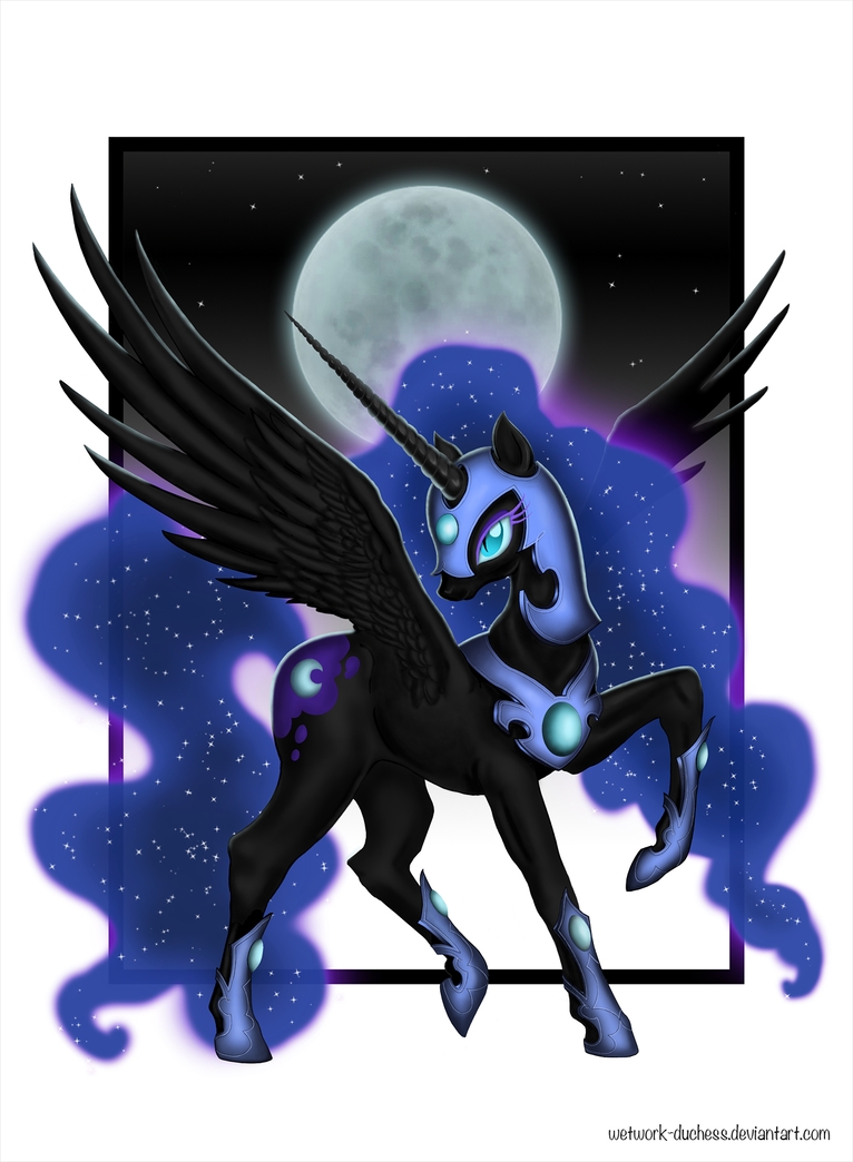 nightmare moon,nightmarexdream "nightmare moon" by royallycrimson