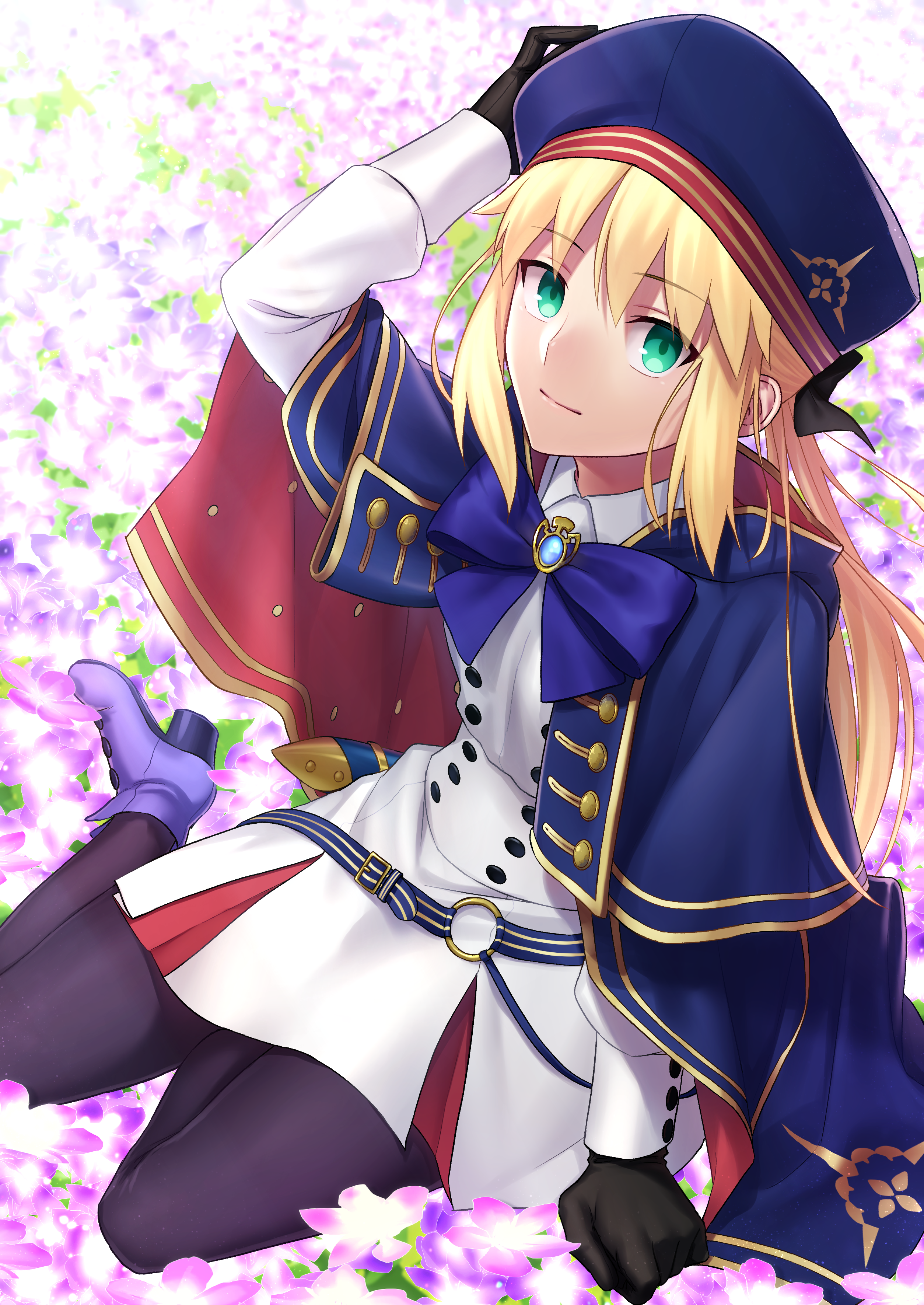 《fate/grand oder》阿尔托莉雅·caster 美图精选 【saber】(第一弹)