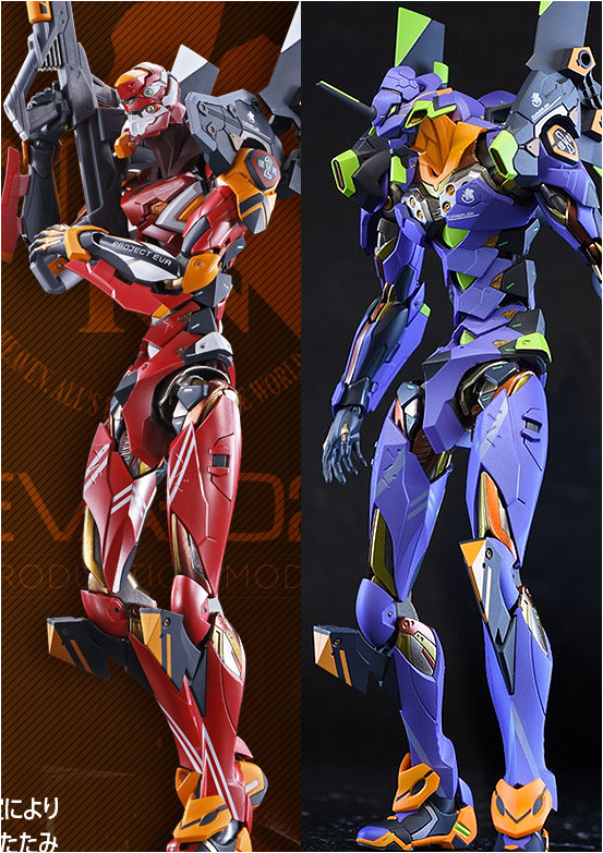 第二次冲击降临,万代【metal build福音战士2号机】官