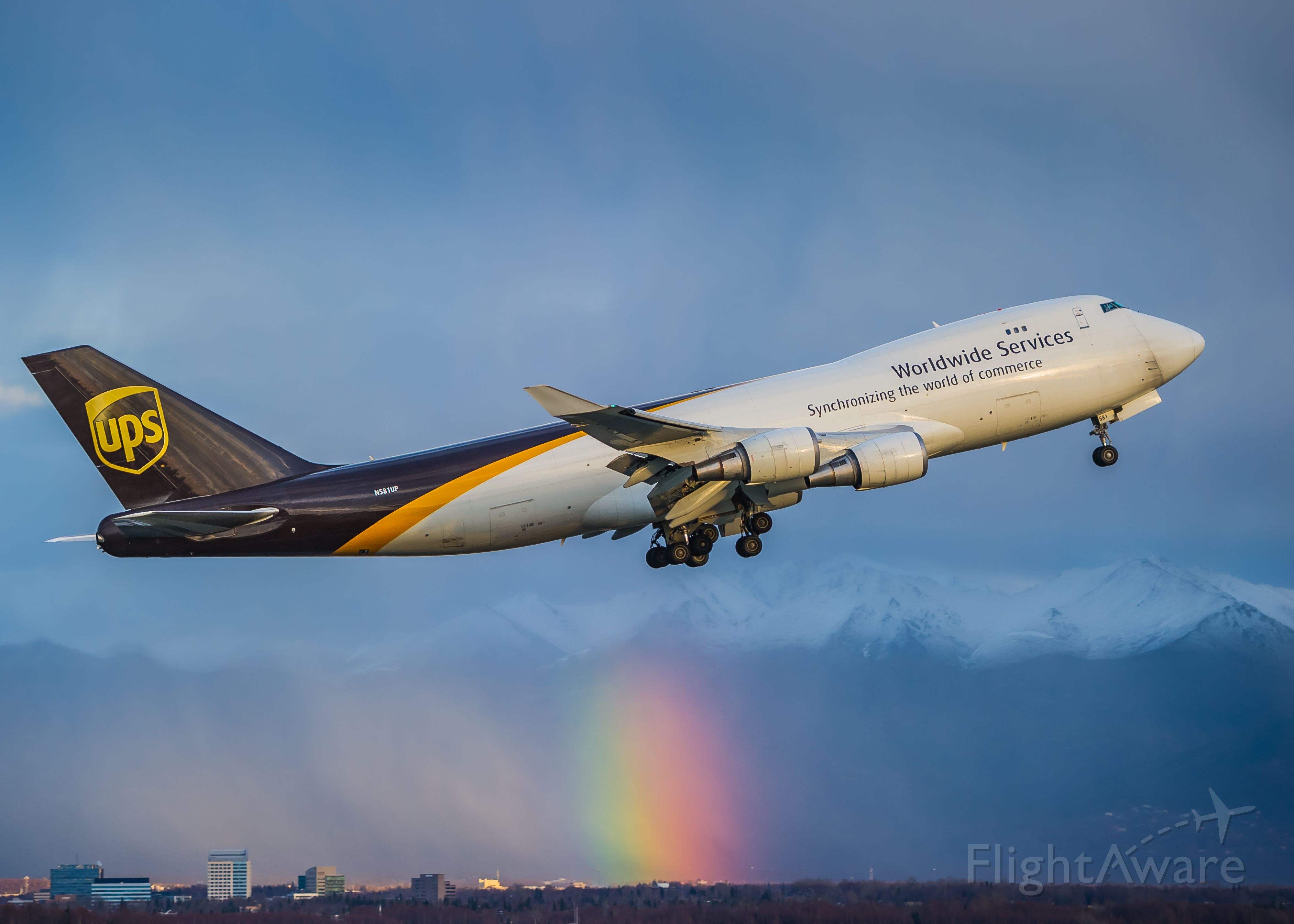 ups波音747-400(图源:flight aware)