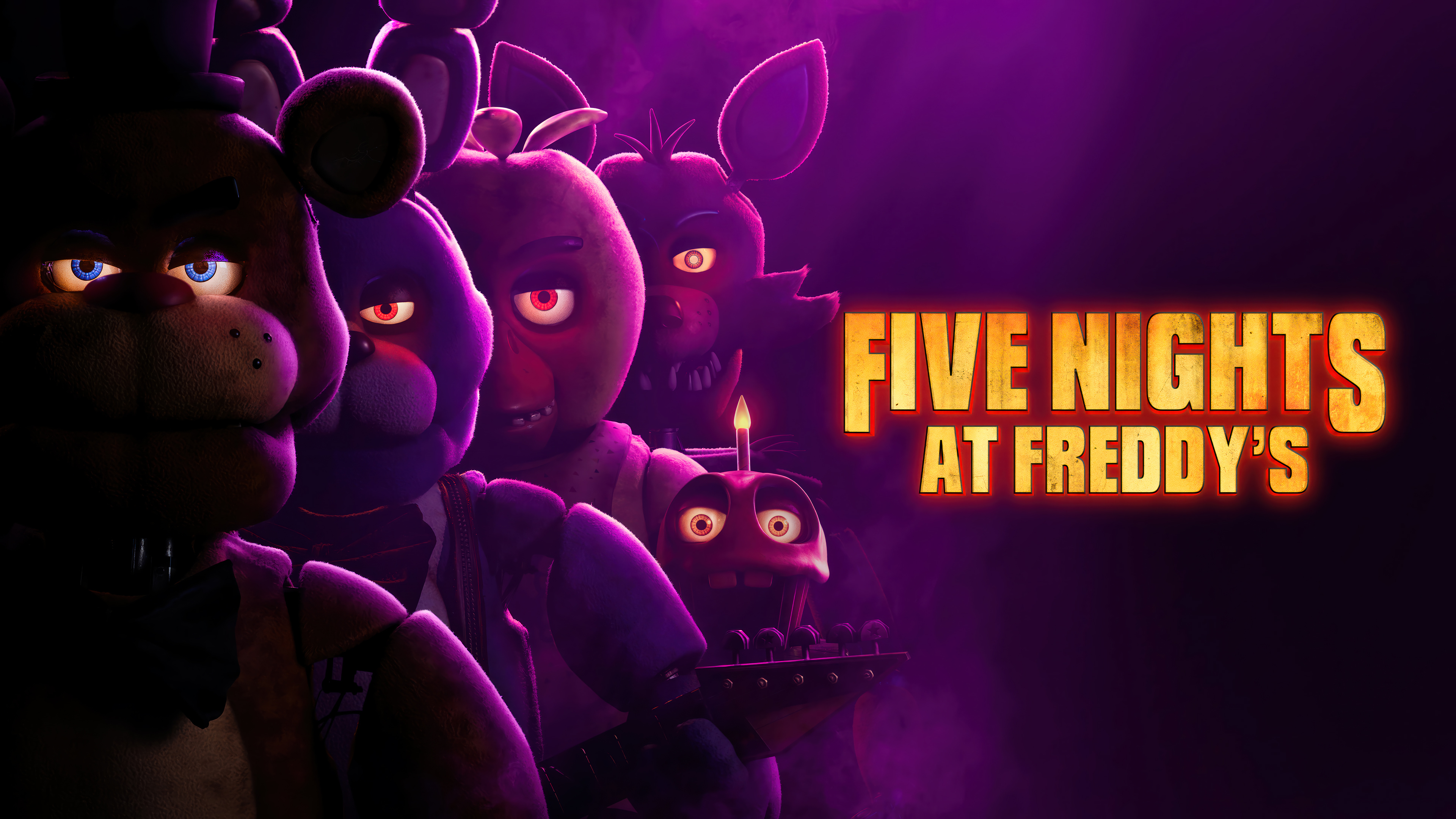 玩具熊的五夜惊魂Five Nights At Freddy s 4K 8K 电脑壁纸 手机壁纸 哔哩哔哩