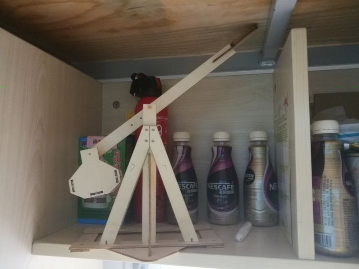 配重式投石机组装模型开箱测评