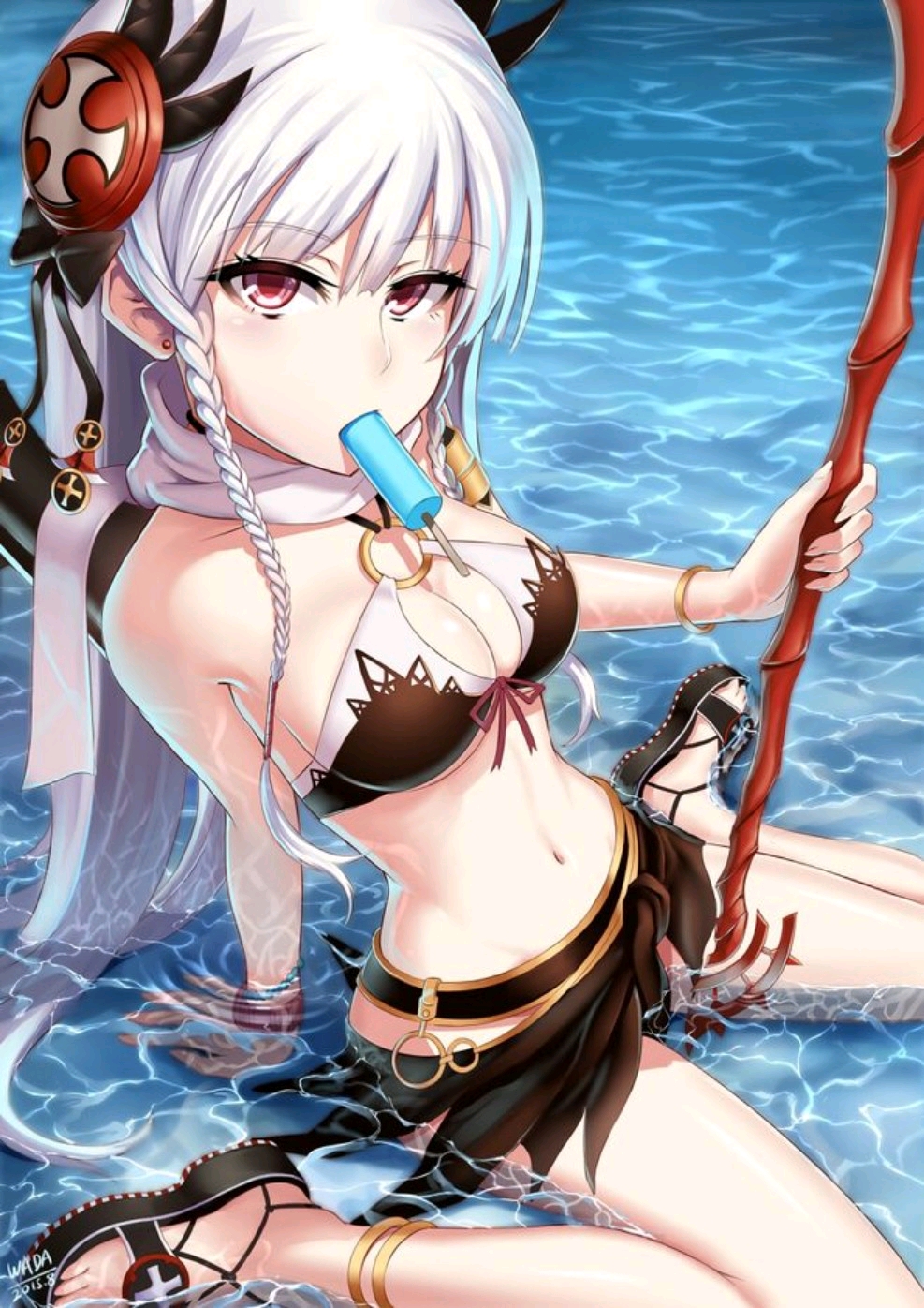 【夏日清流】二次元泳装美少女①你是喜欢死库水还是比基尼?