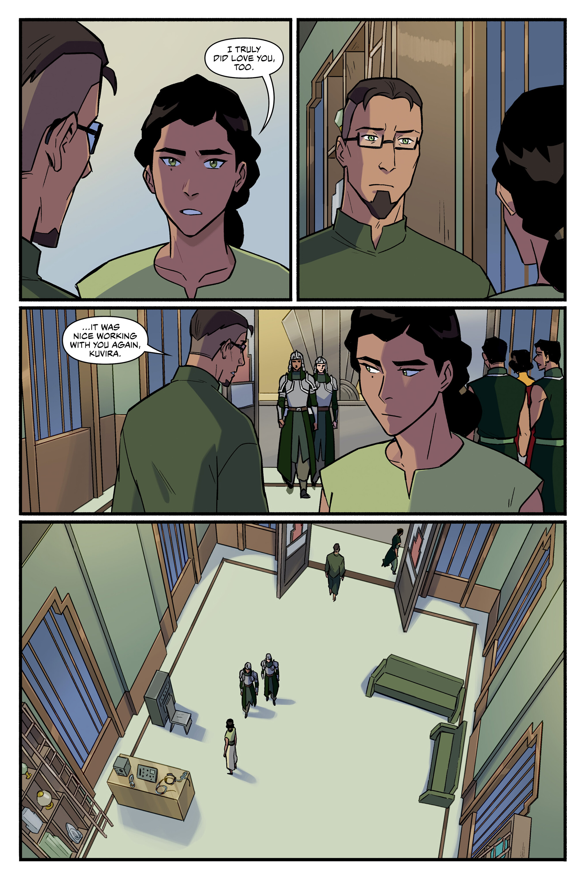 the legend of korra 科拉传奇漫画 ruins of the empire 帝国陨落
