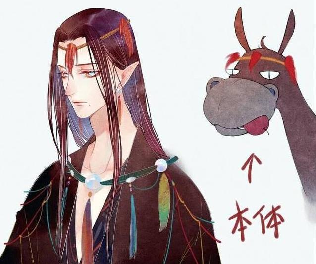 魔道祖师:仙子拟人化后原来如此水灵,傲娇的小苹果也不落下风