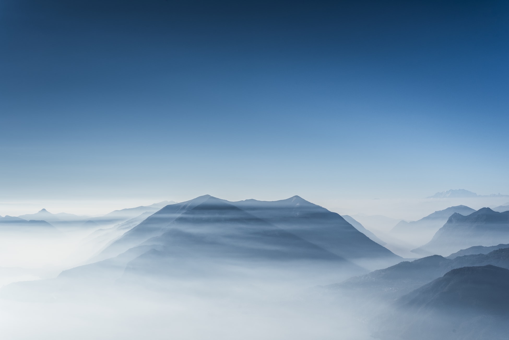 手机壁纸 水墨画山