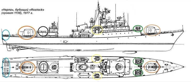 波罗的海上的深蓝坚盾——苏联外援东德的1159型护卫舰