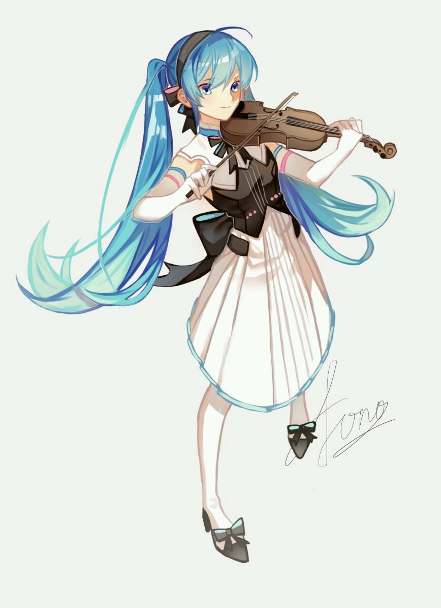 初音未来初音未来交响乐20182019美图壁纸精选集38期