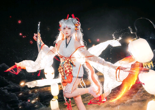 cos丨阴阳师-不知火:烽火山林