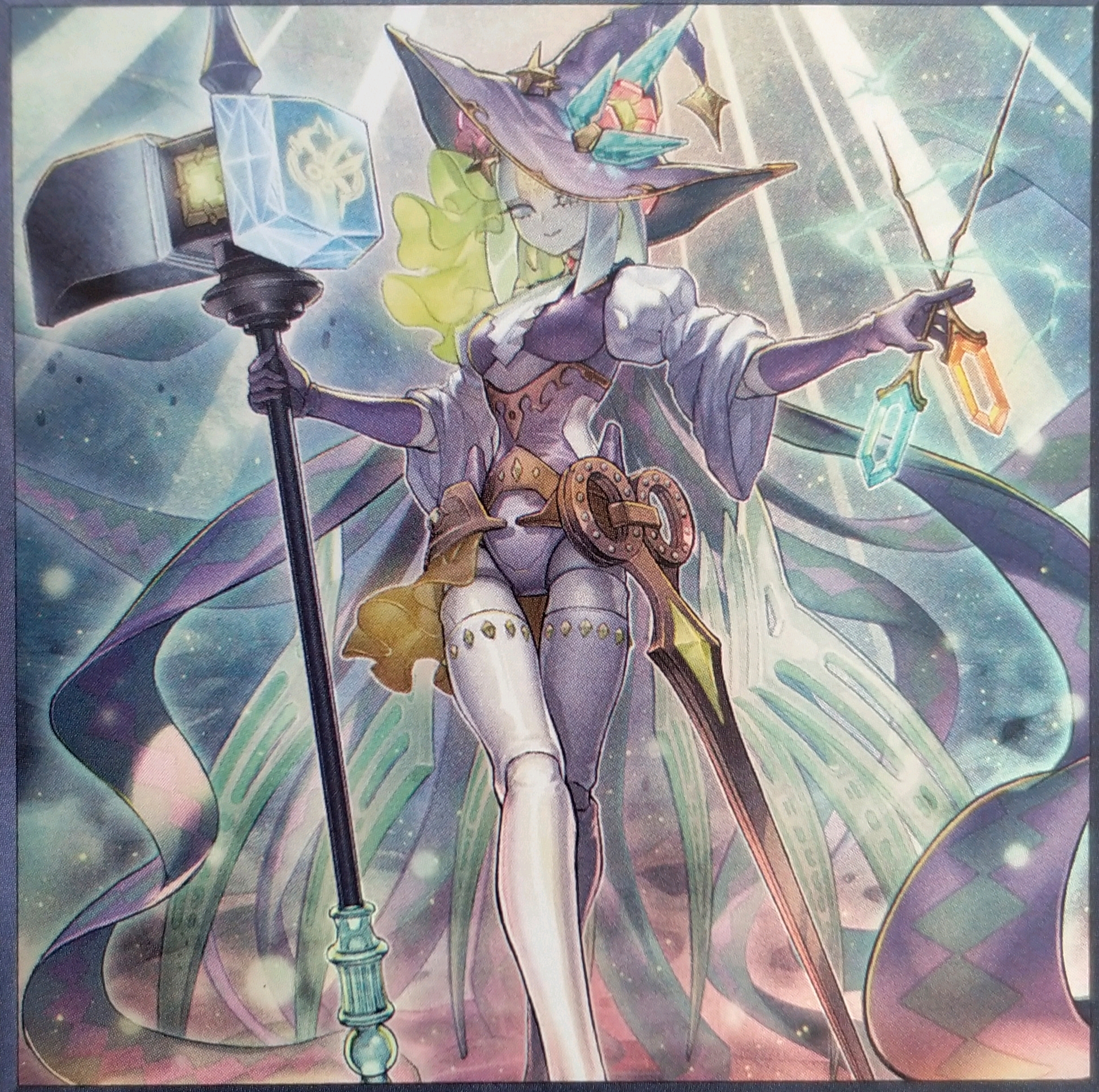 游戏王卡图超清摄影魔女术魔女工艺魔女工坊